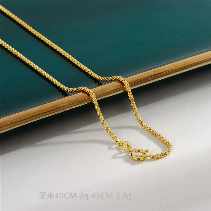 18K Gold Plated Necklaces