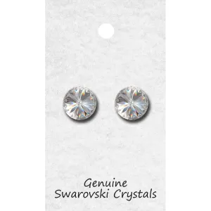 96014C Single Stone Earring CLIP