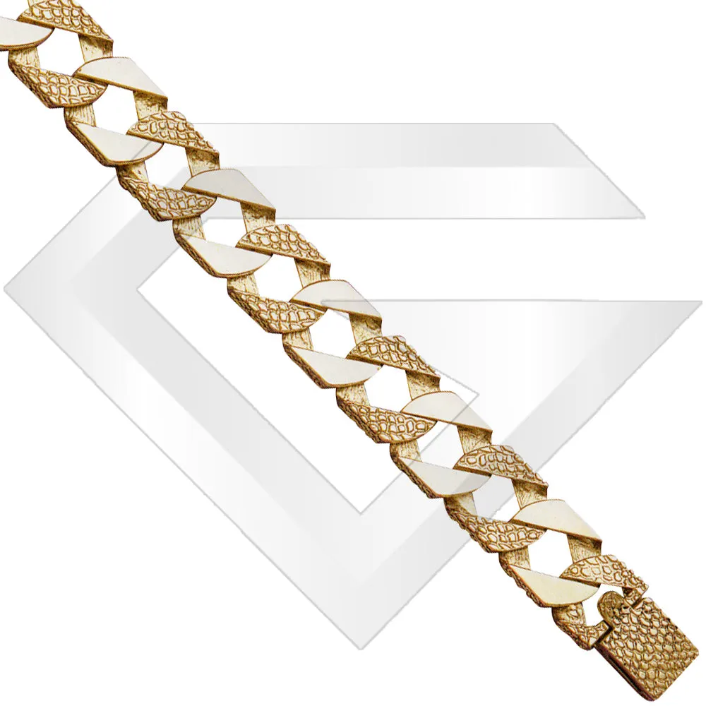 9ct London Gold Chain / Bracelet (Gauge 6)