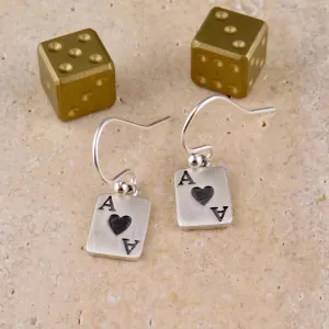 Ace of Hearts Earrings