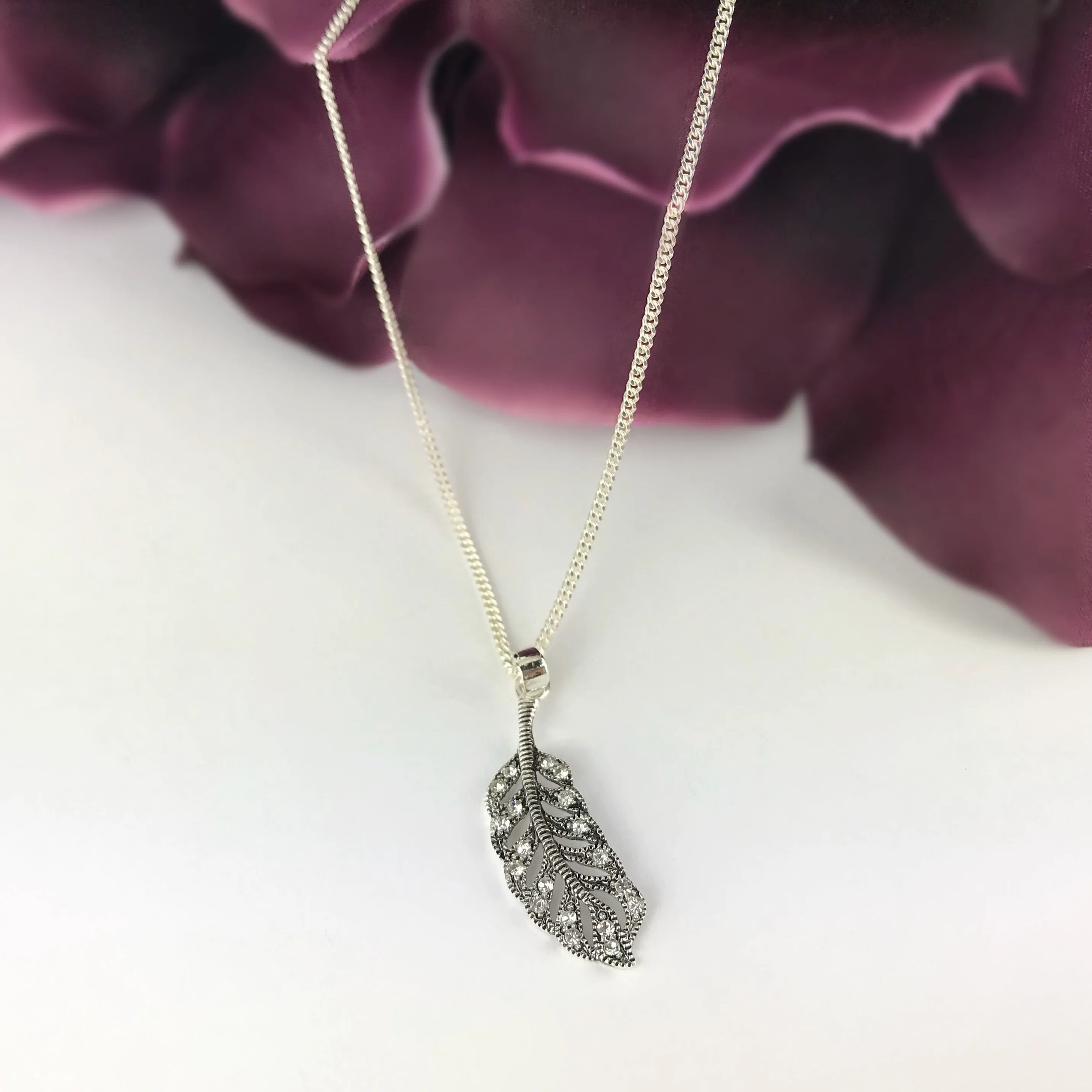 Angels Feather Pendant - VP188