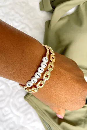 Bestie Bead Bracelet