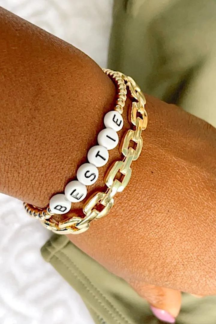 Bestie Bead Bracelet