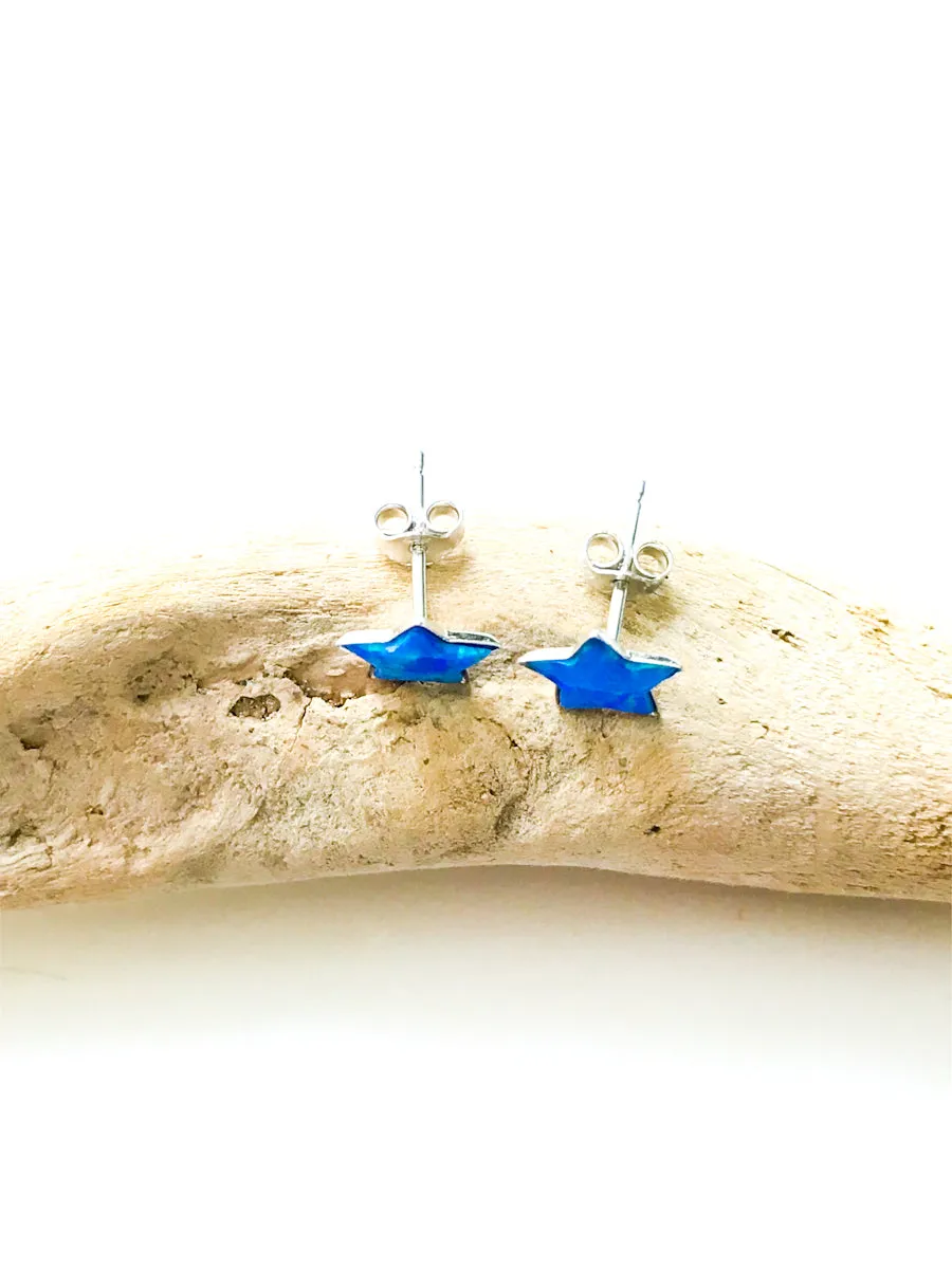 Blue Opal Star Posts