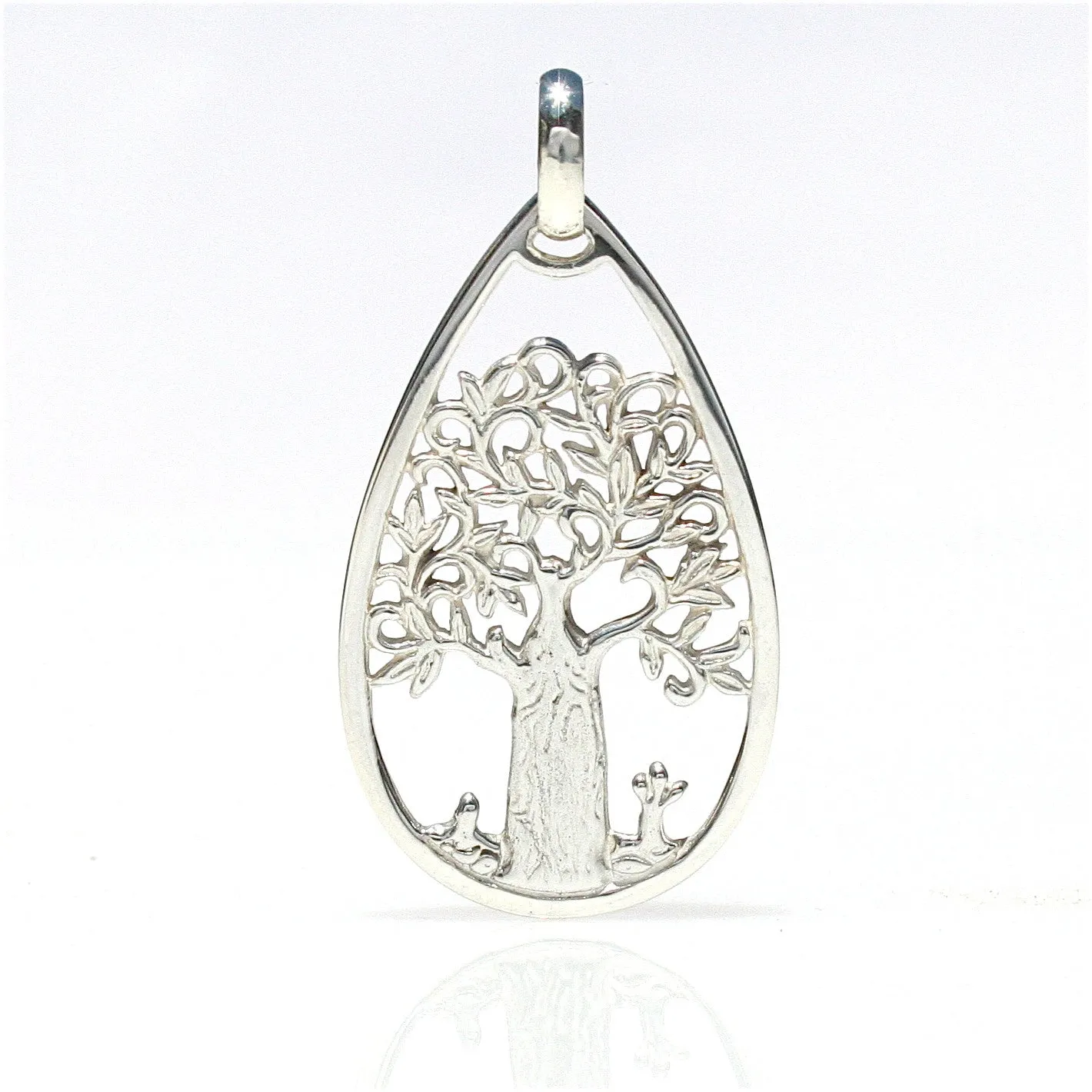 Boab Tree Tear Drop Pendant