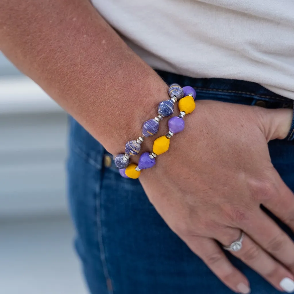 Bracelet - Geaux Tigers Multi