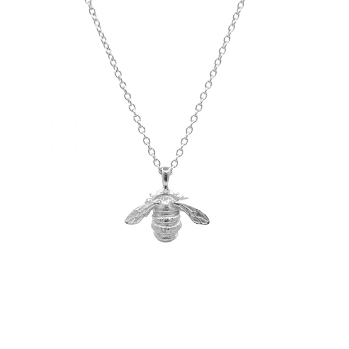 Bumble Bee Pendant Rhodium - Mini