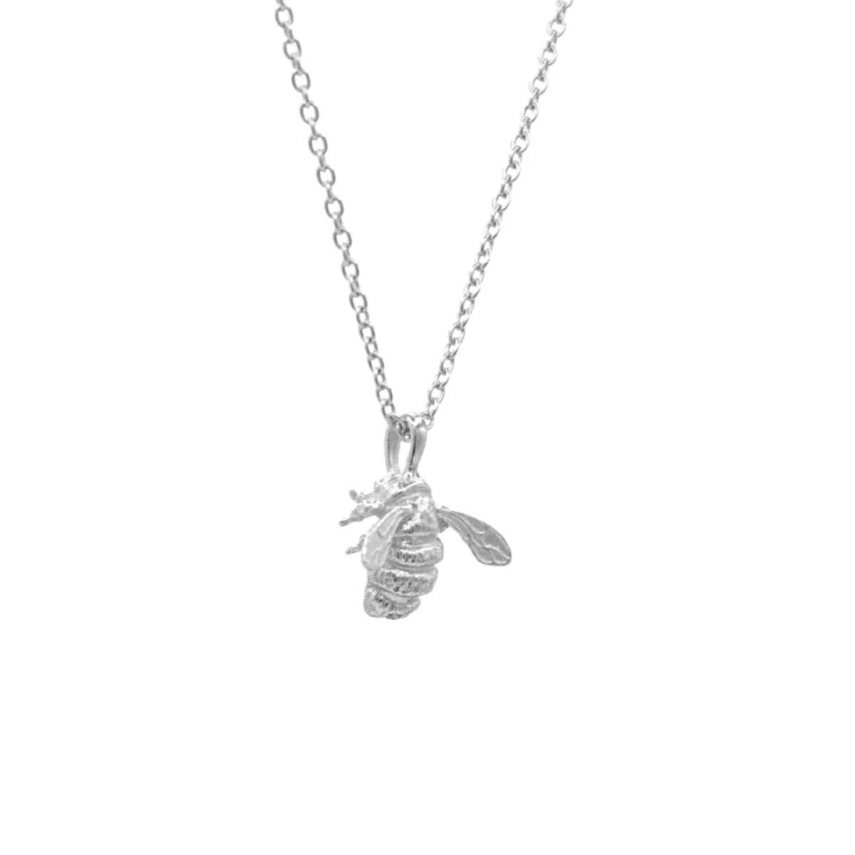 Bumble Bee Pendant Rhodium - Mini