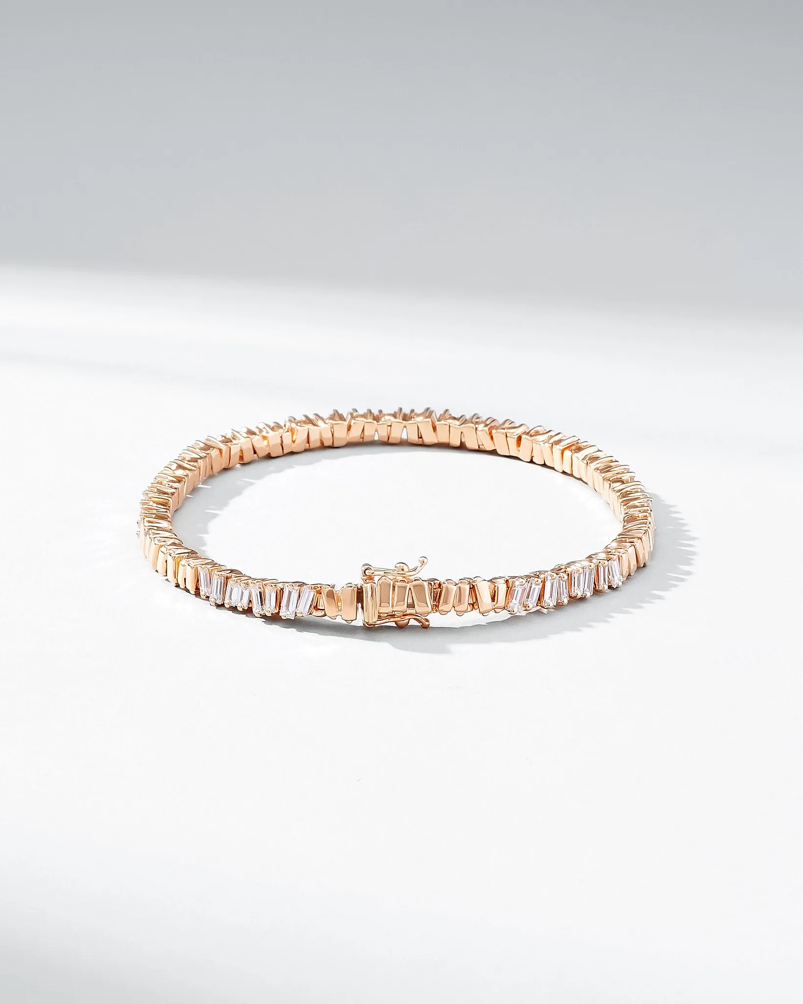 Classic Diamond 50/50 Tennis Bracelet