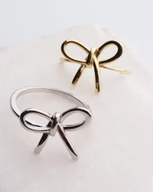 Dainty Bow Ring