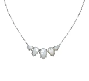 Daydreamer Necklace in Ivory Pearl/Silver