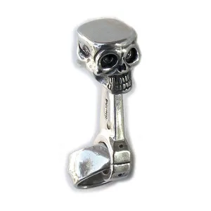 Double Skull Piston Pendant