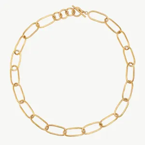 Ellipse Link Collar Necklace