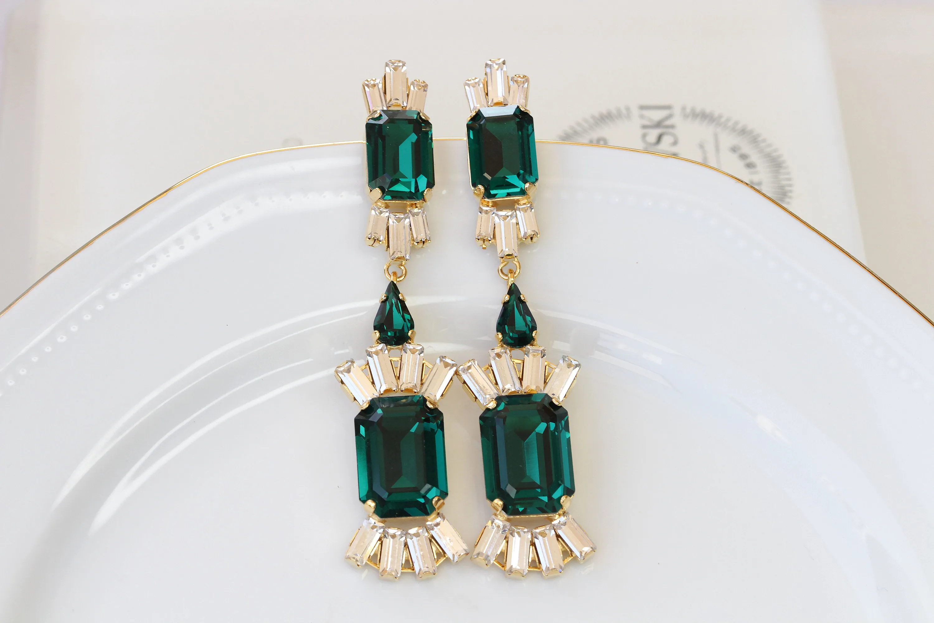 Emerald STATEMENT RING