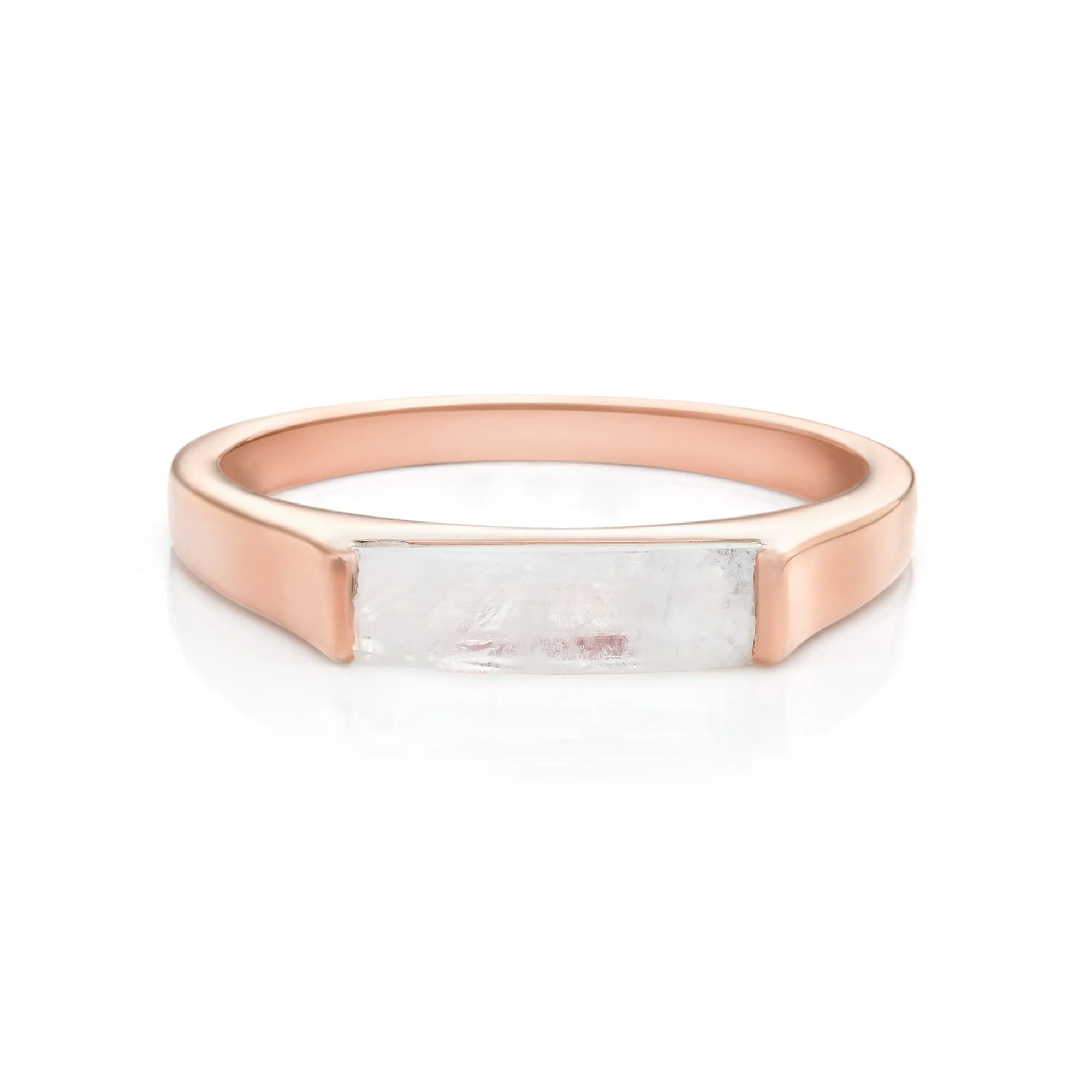 Emma Moonstone 14k Gold Ring