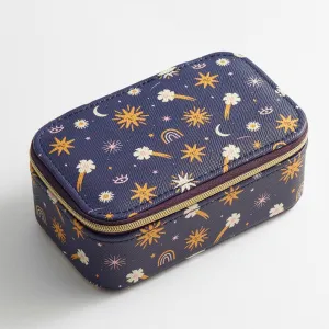 Estella Bartlett - Mini Jewel Box | Mini Jewellery Box | Navy Icons Print