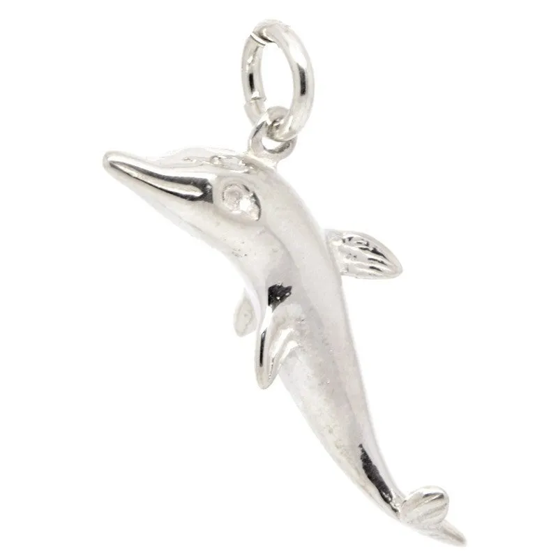 Gold Dolphin Charm