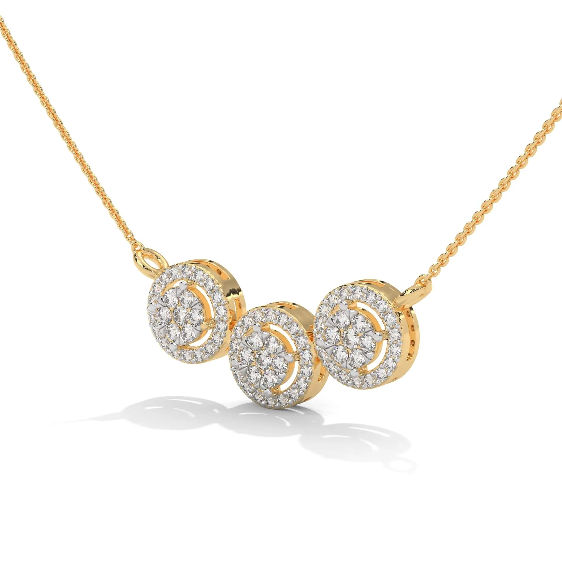 Layla Silver Pendant for Women | 22KT Gold Vermeil