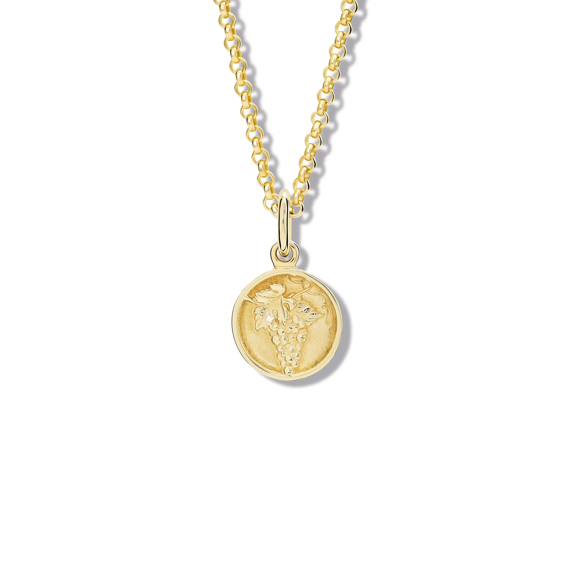 Les Vignes Necklace Pendant Yellow Gold