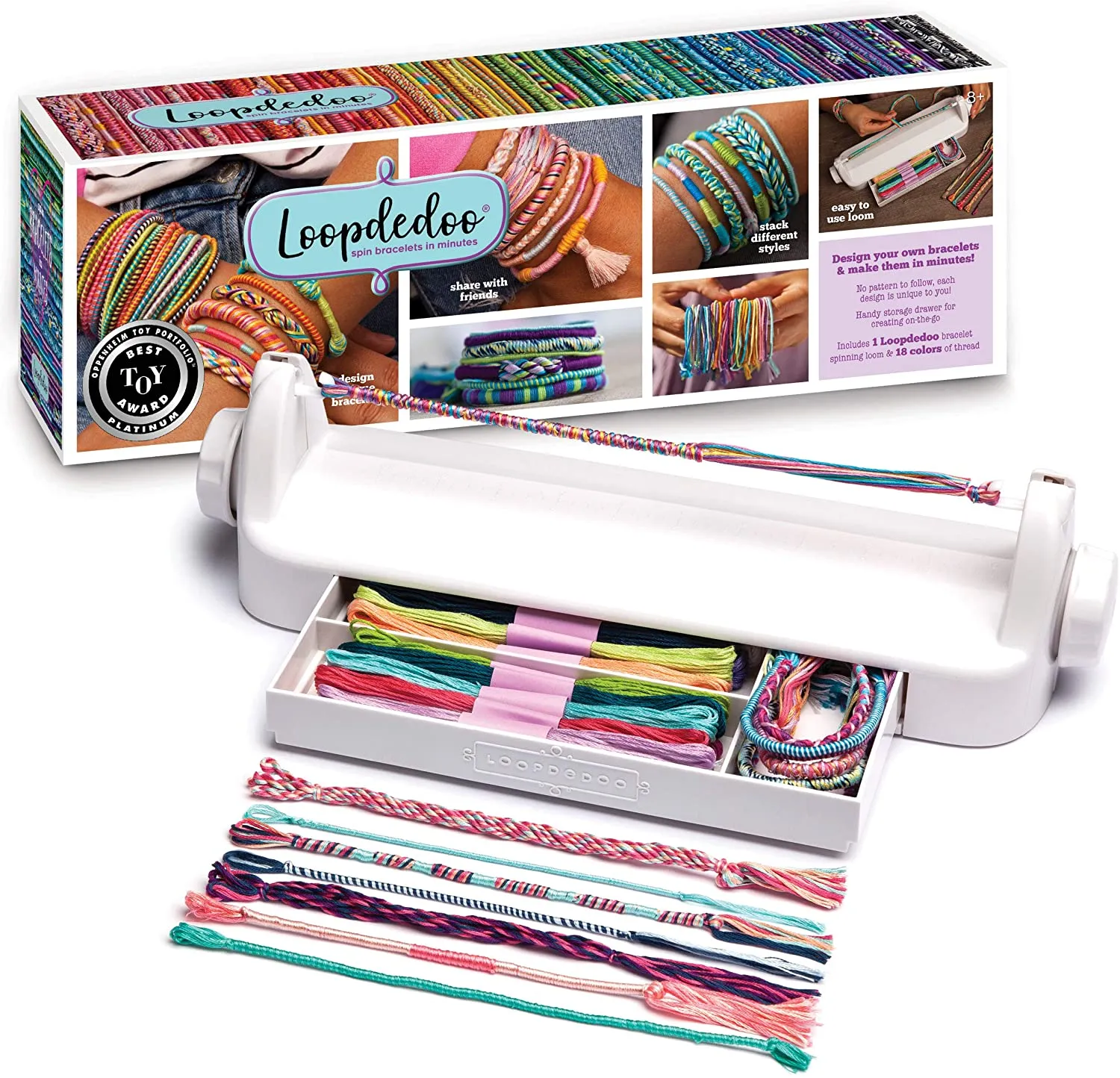 Loopdedoo Friendship Bracelet Maker Craft Kit