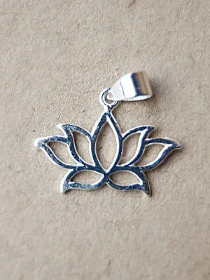 Lotus Silver Pendant