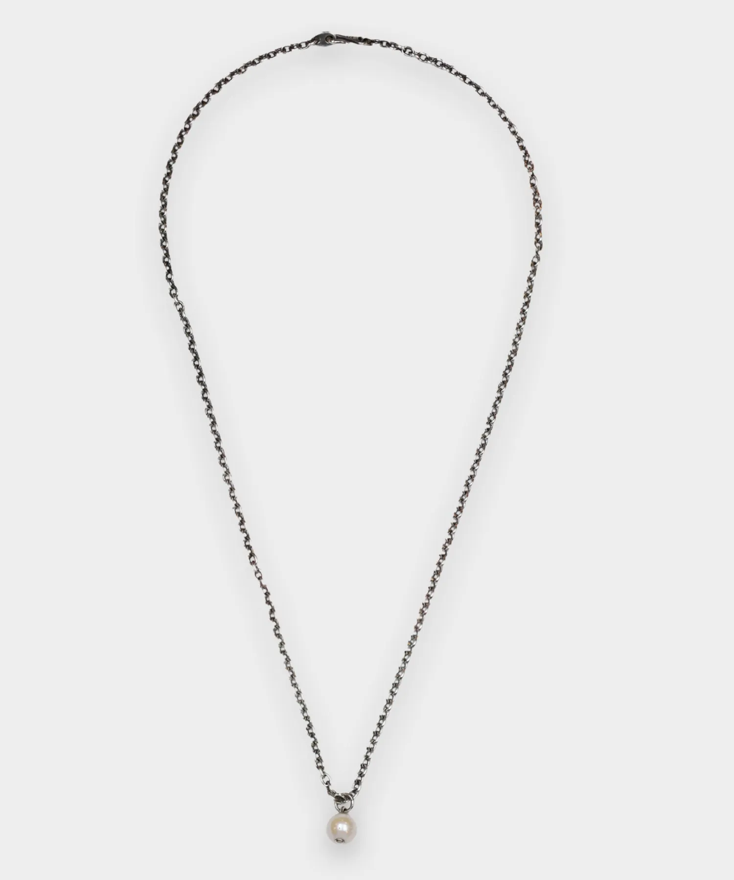 Maor Unita Necklace In Silver / Pearl in Silver