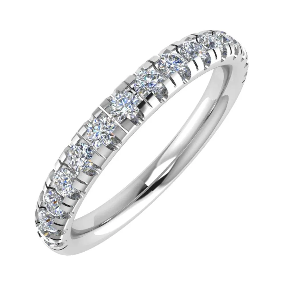 Micro Set Half Eternity Ring 2.5