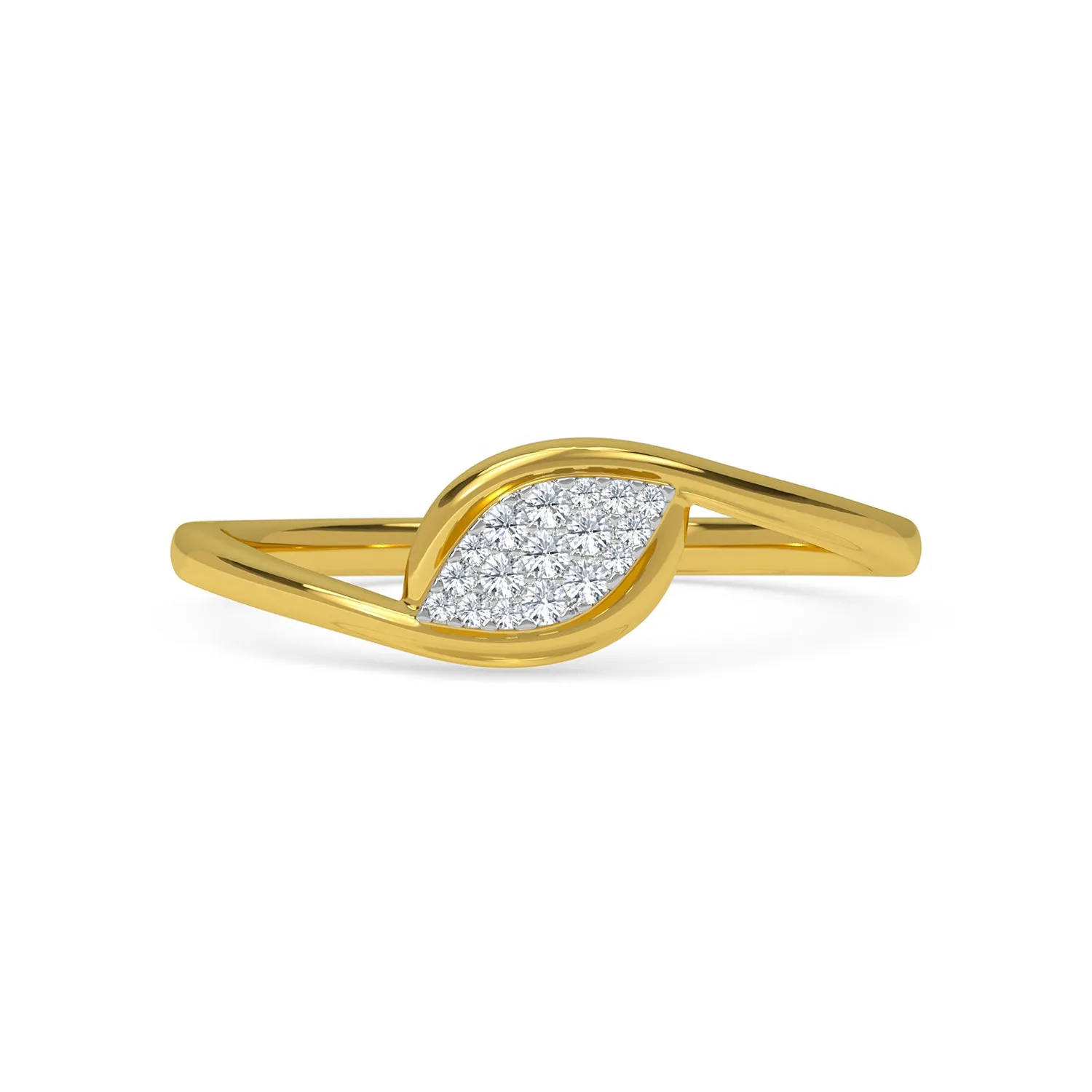 Miniscule Marquise Ring