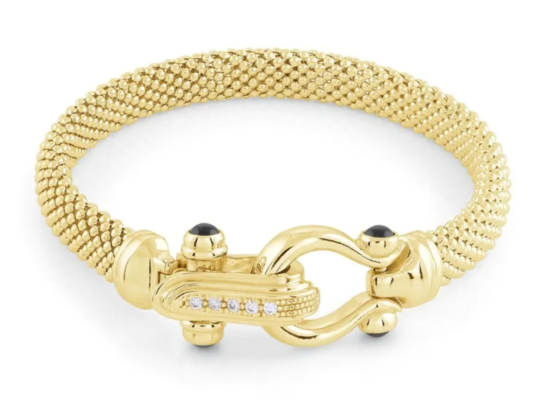 Miss Mimi Equestrian Mesh Bracelet