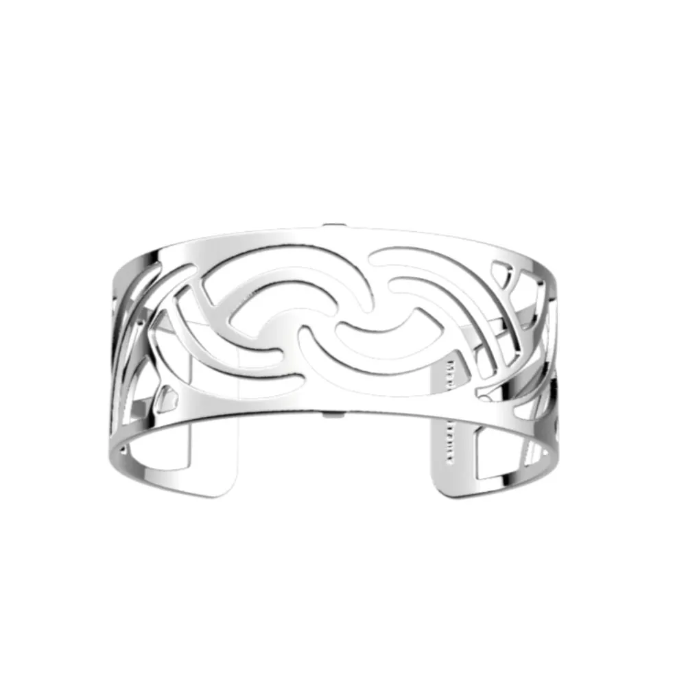 Nouage 25mm Cuff in Silver