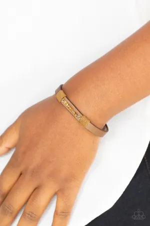 Paparazzi Bracelet ~ Worth The Hype - Copper