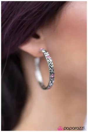 Paparazzi Earring ~ A Cause for Celebration  - Pink