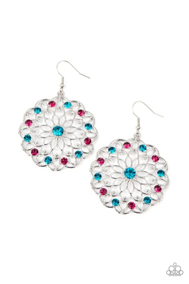 Paparazzi Earring ~ Posy Proposal - Multi