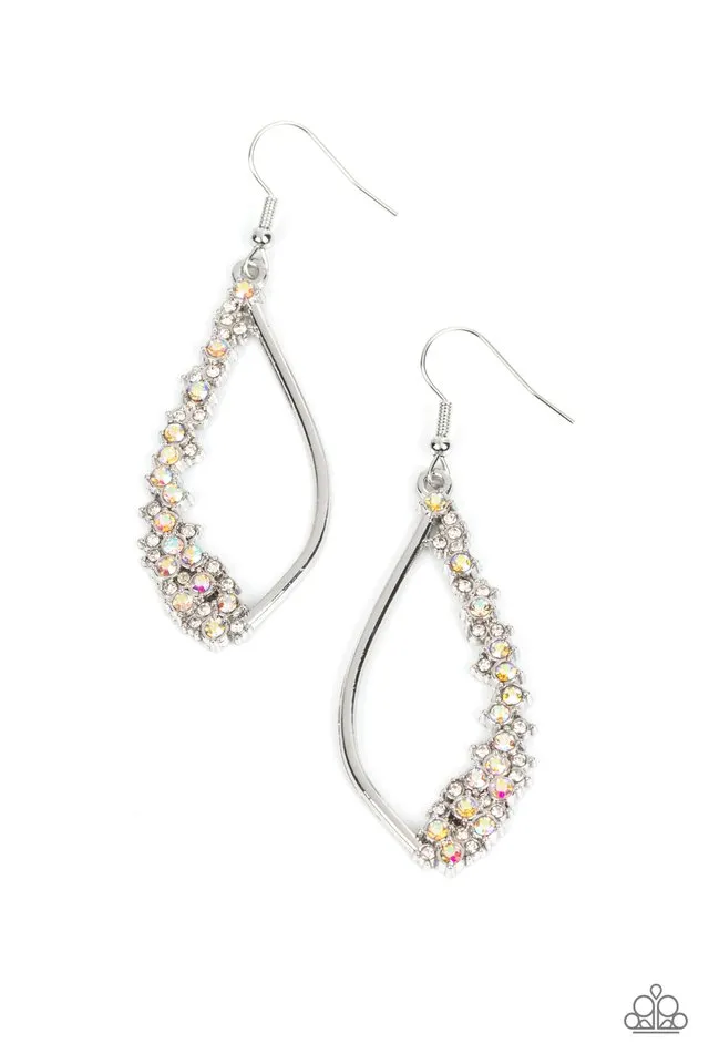 Paparazzi Earring ~ Sparkly Side Effects - Multi