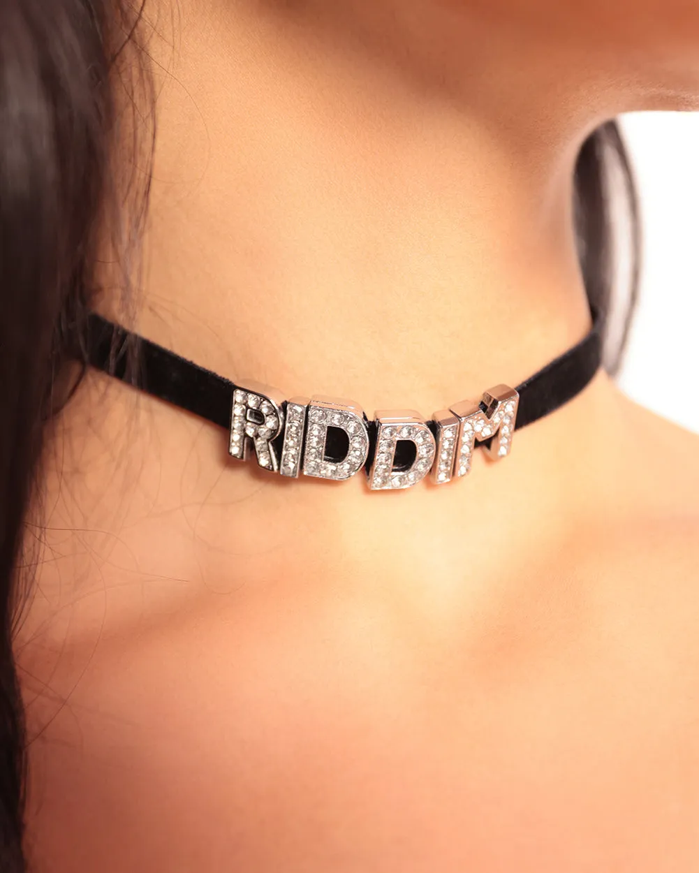 Riddim Rhinestone Choker