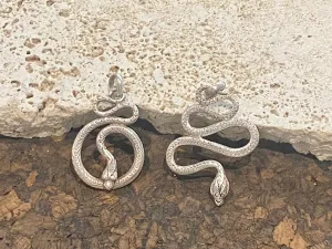 Siver Snake Pendants