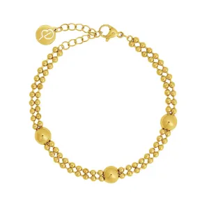 Sonic Bracelet Multi Gold