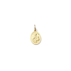 St Anne Necklace Pendant Yellow Gold