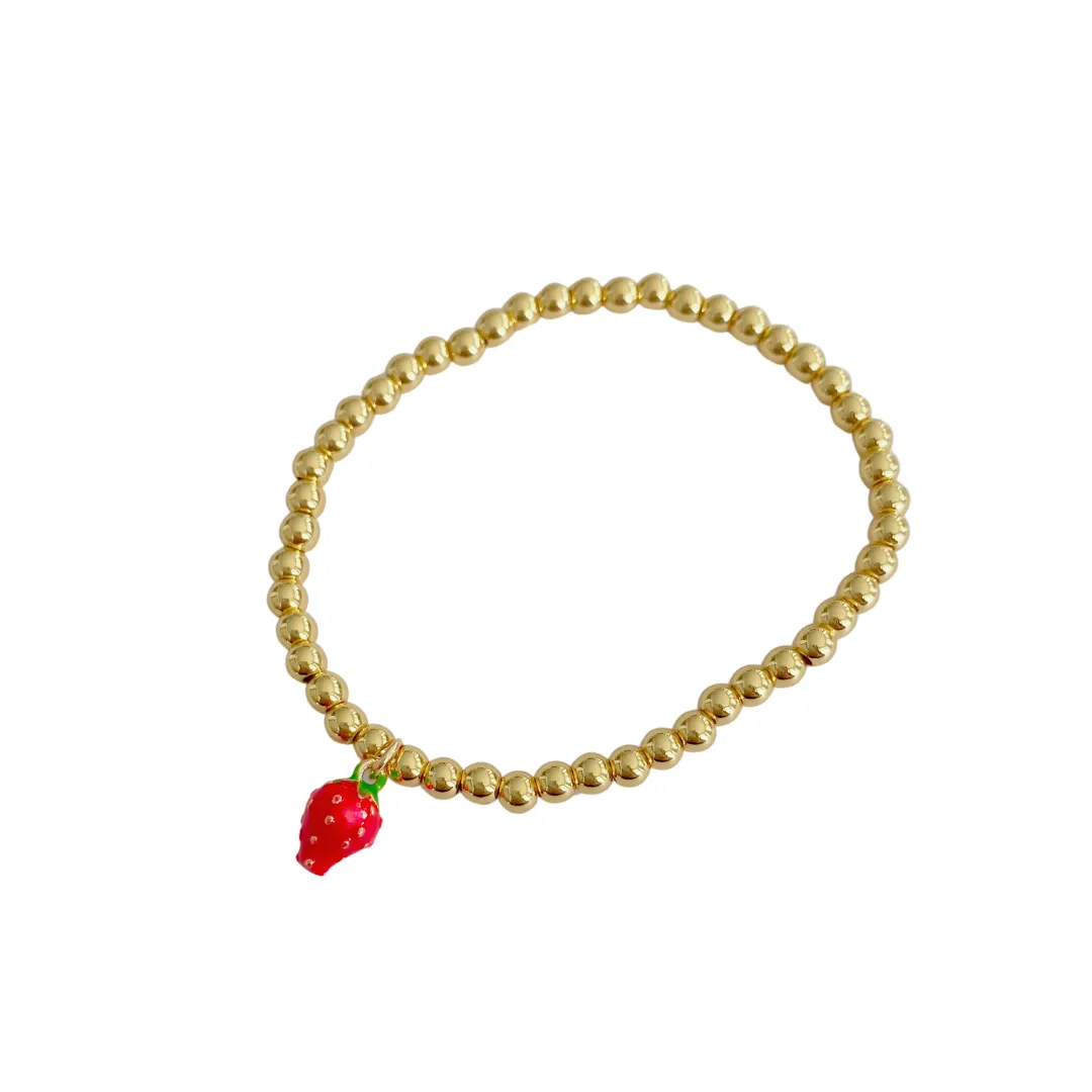 Strawberry Bracelet Set