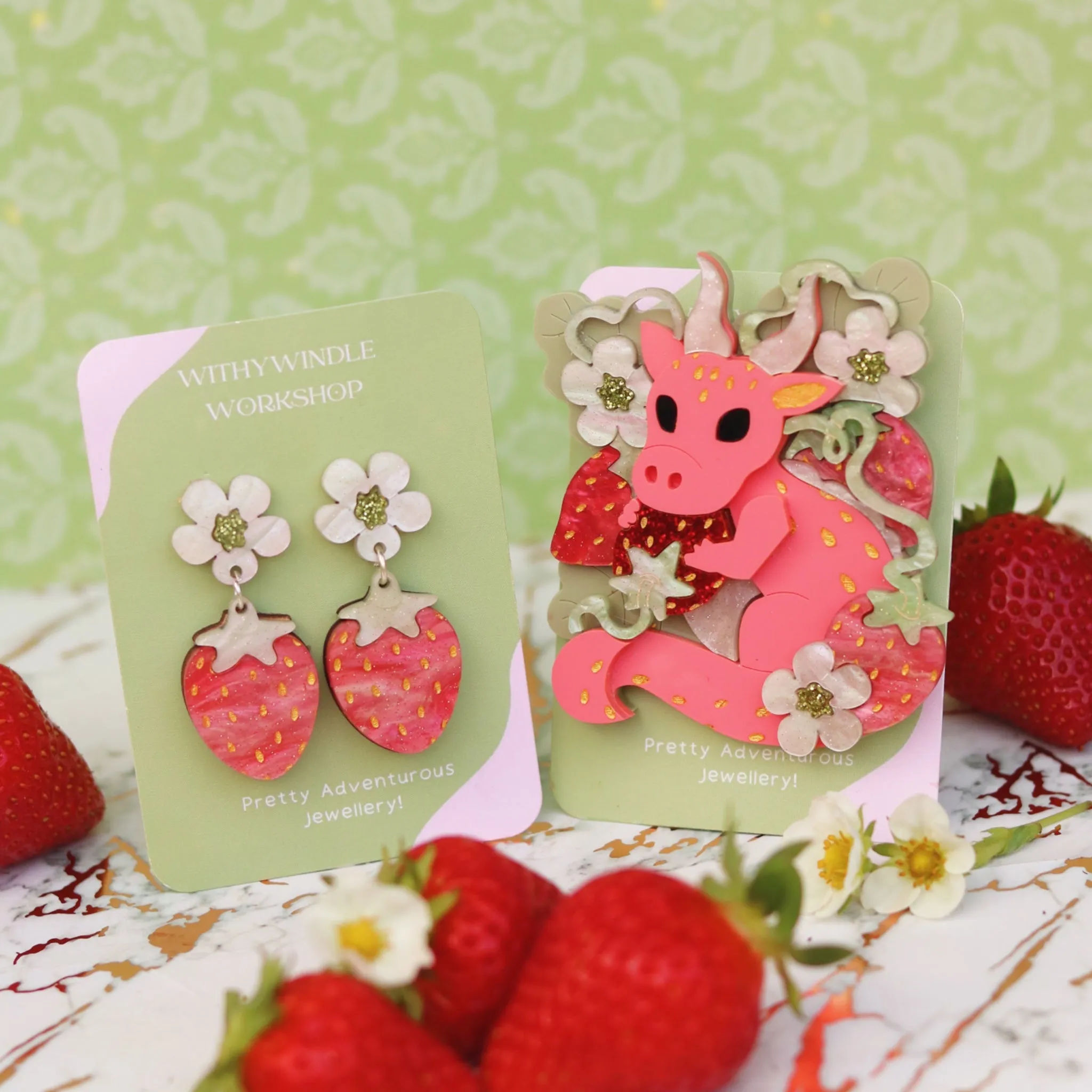 Strawberry Earrings