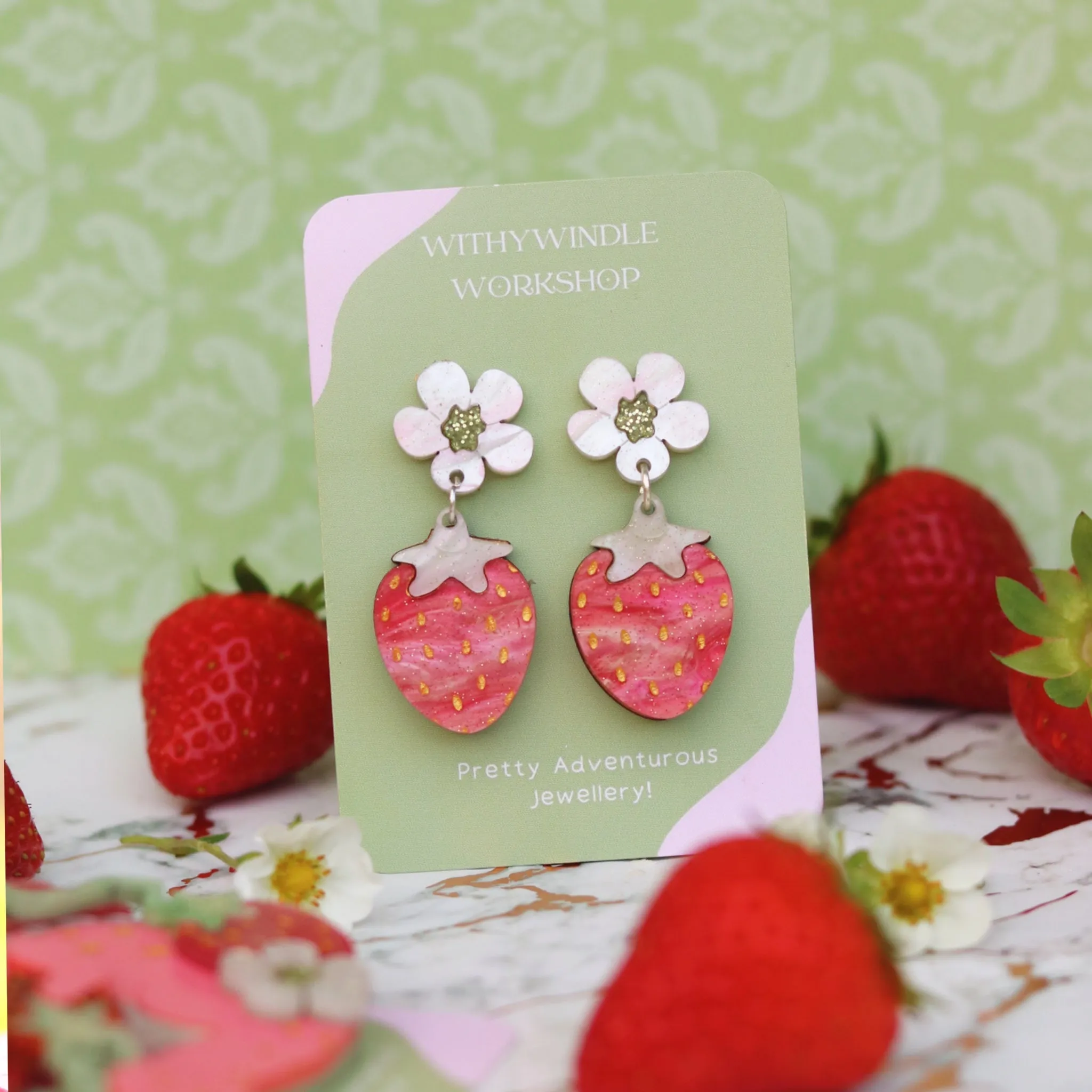 Strawberry Earrings