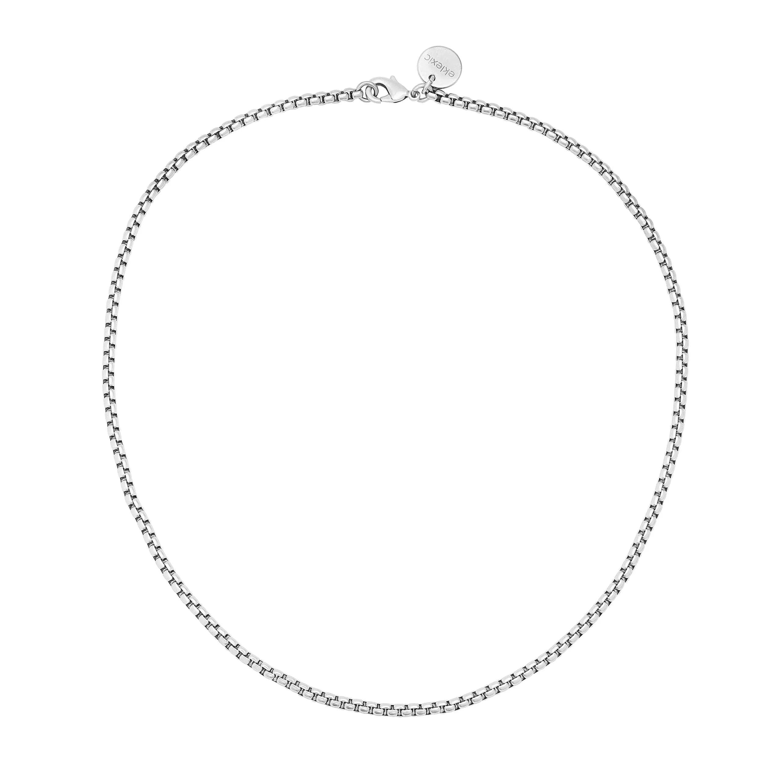 Thin Luciana Box Chain Necklace