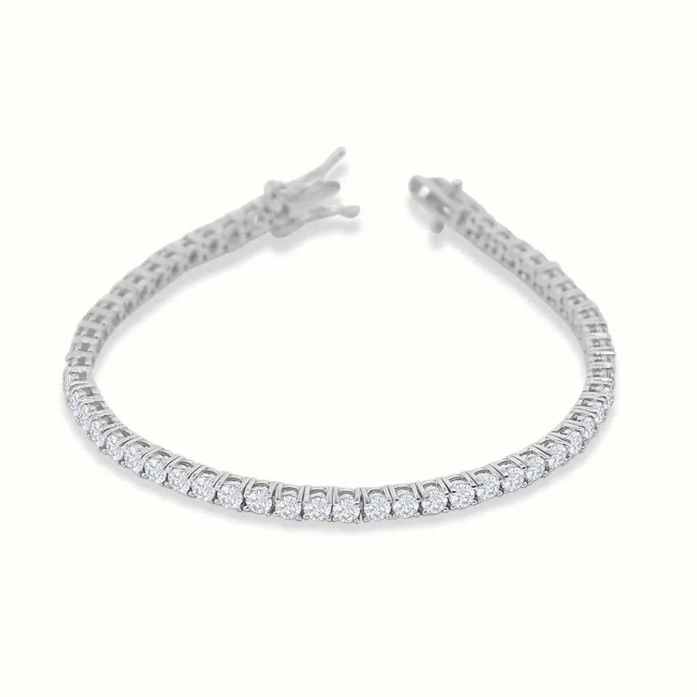 Women's Vermeil Diamond Buttercup Tennis Bracelet