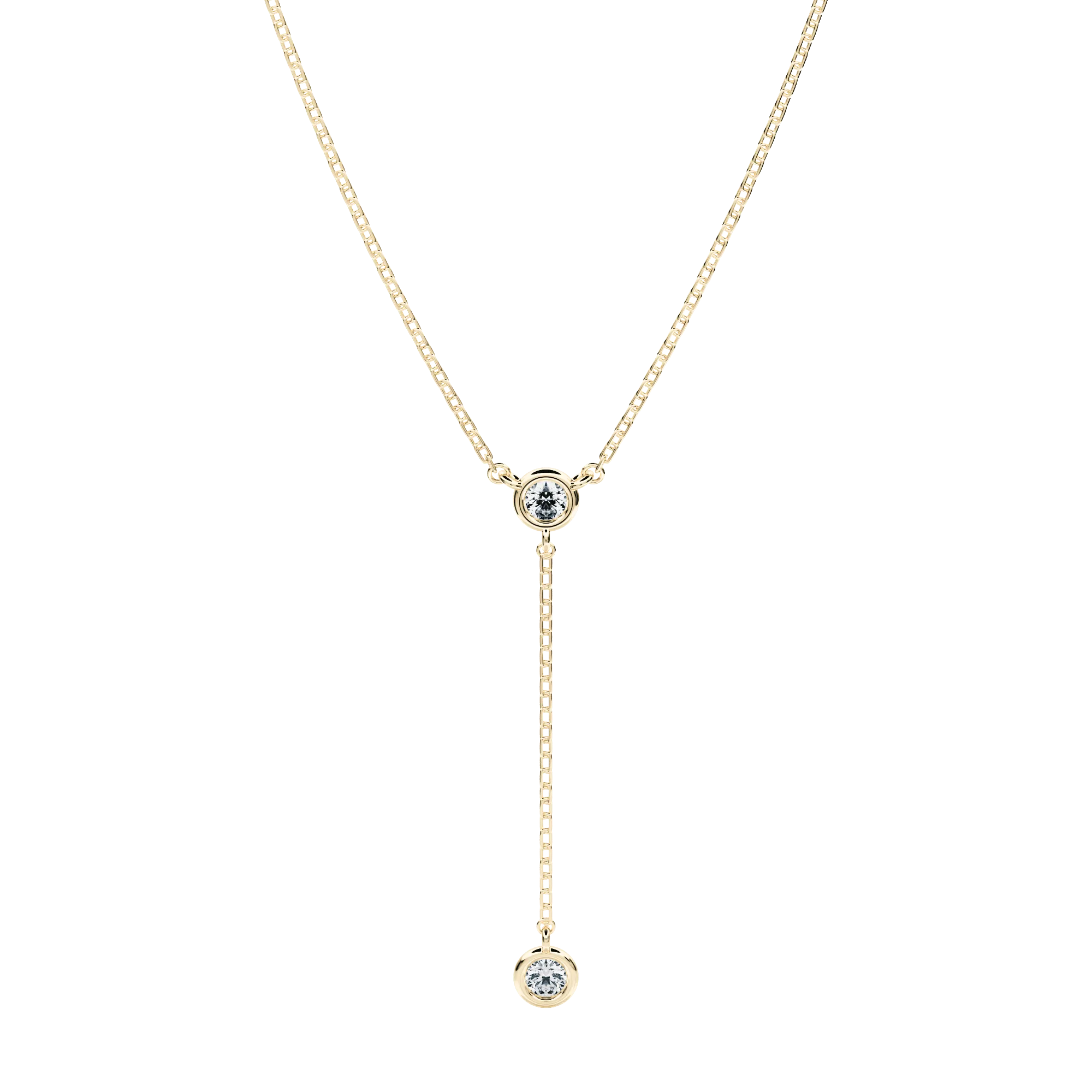 Zahara bezel necklace