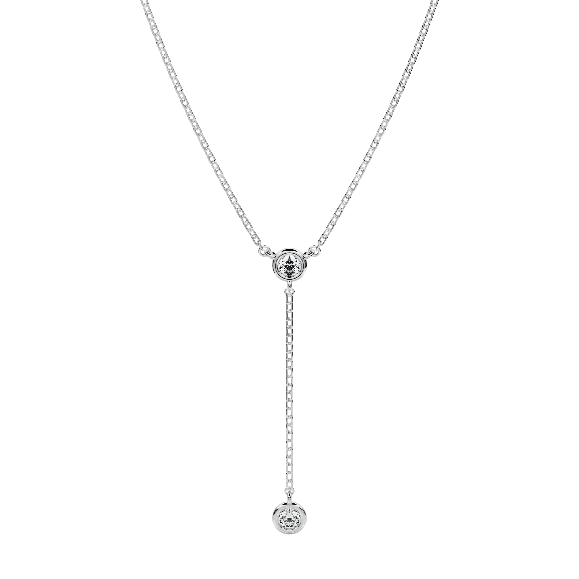 Zahara bezel necklace